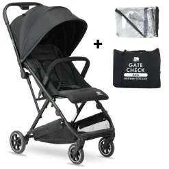 Deryan Easy Luxe Lichtgewicht Buggy + Regenhoes & Transporttas – Ideaal voor Onderweg