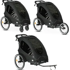Deryan Fietskar Wandelwagen en hardloopkinderwagen 1 persoons