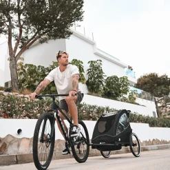 Deryan Fietskar Wandelwagen en hardloopkinderwagen 1 persoons