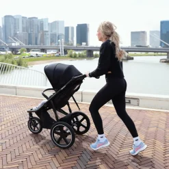 Deryan Luxe Bolt hardloop kinderwagen inclusief muggennet en pomp