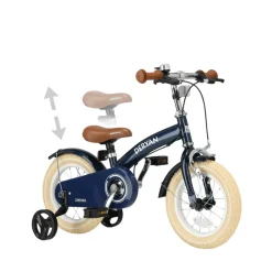 Deryan Luxe Kinderfiets 12 Inch 3 in 1 Loopfiets