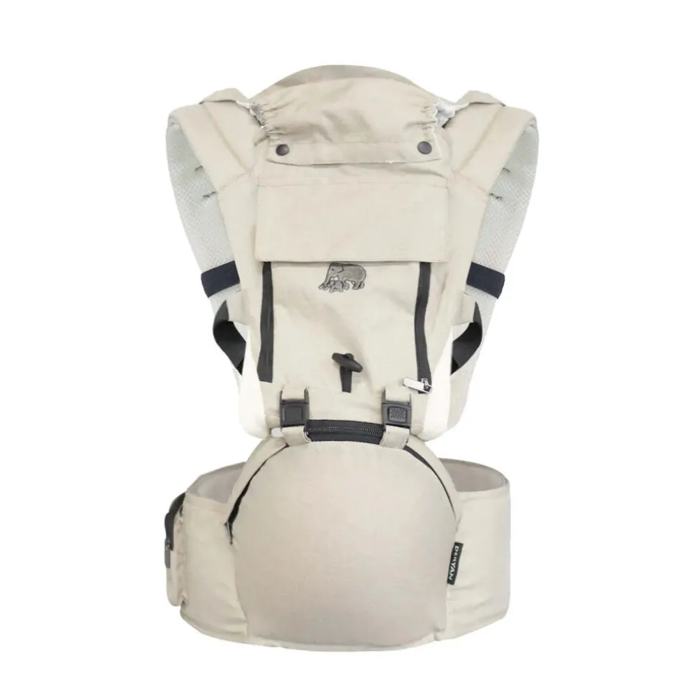 Deryan Pack Luxe Ergonomische draagzak + Opbergvakjes