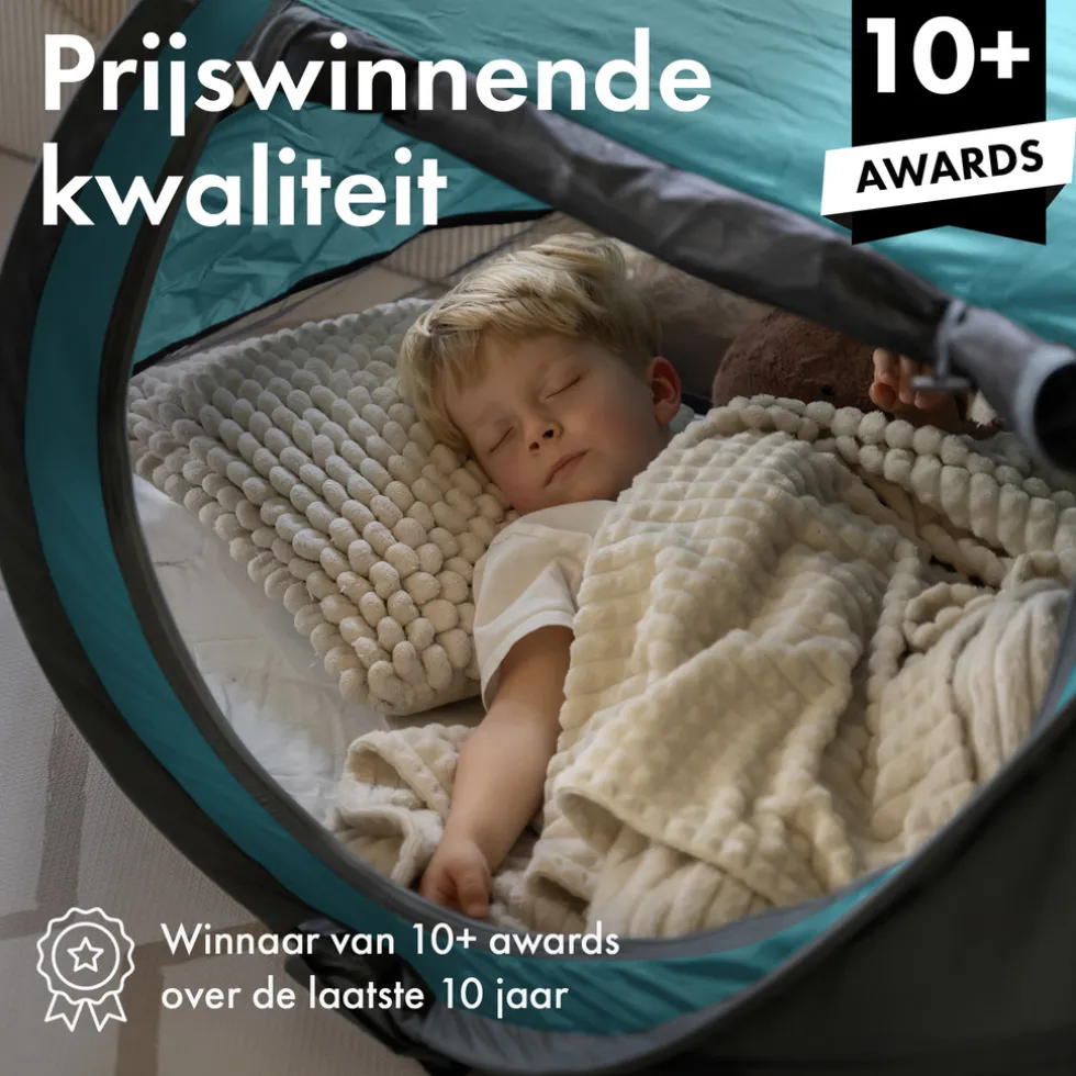 Deryan Peuter Luxe Campingbedje met Zelfopblaasbare Matras