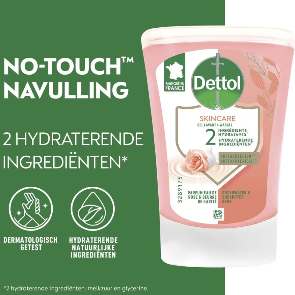 Dettol No-Touch Sheabutter Antibacteriële Handzeep Navulling