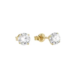 Di Lusso 14K Gouden Oorstekers – 0.60 ct Lab Grown Diamant