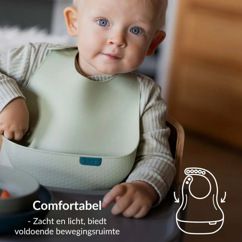 Difrax LOVI Slabbetje van Siliconen