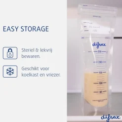 Difrax Moedermelk bewaarzakjes - 40 stuks