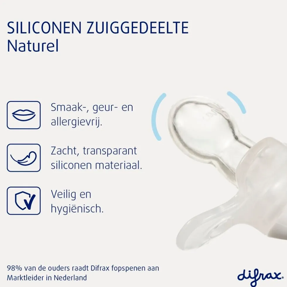 Difrax Natural 18+M Fopspeen