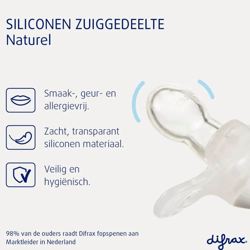 Difrax Natural 6+M Fopspeen