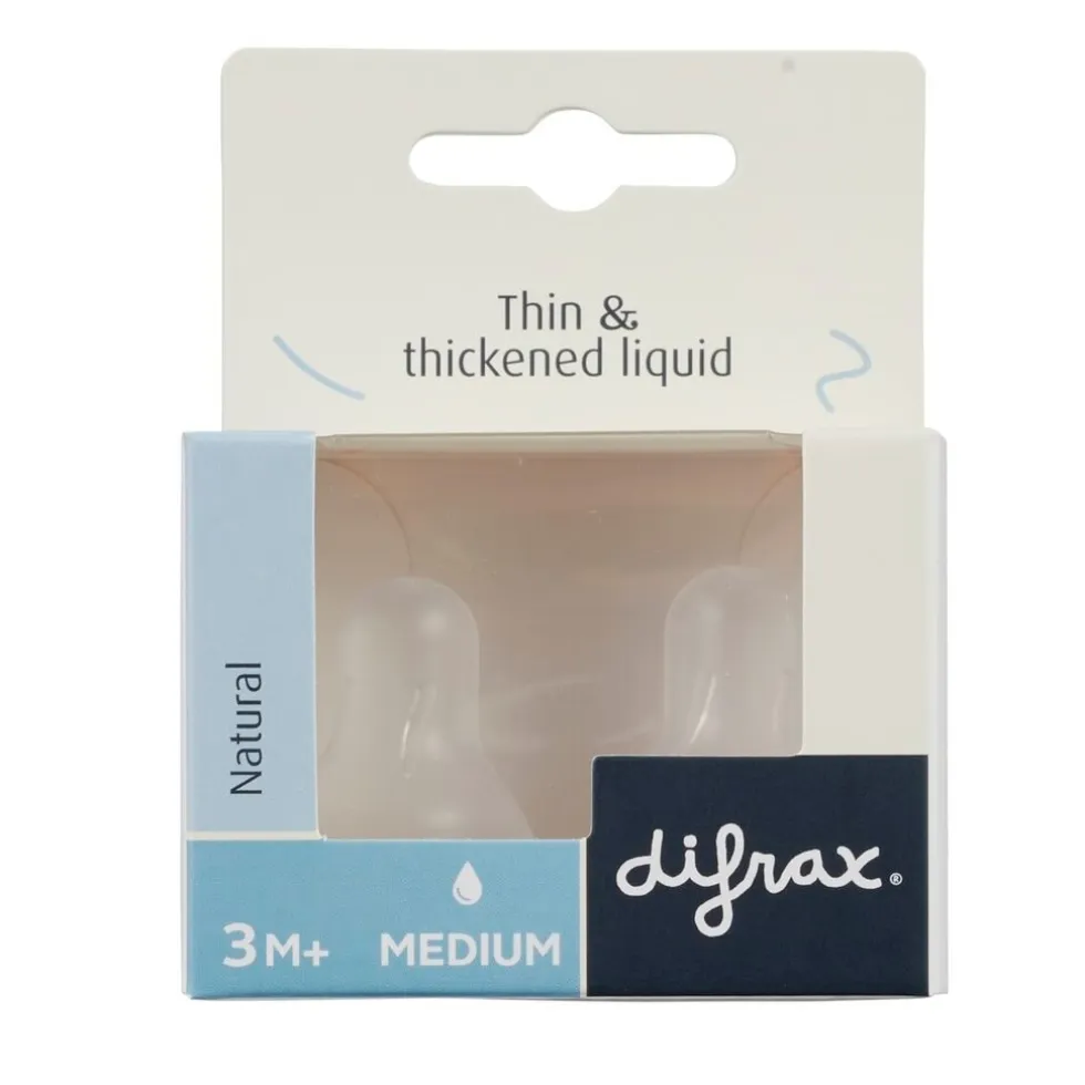 Difrax Natural 3+M Medium Flessenspenen