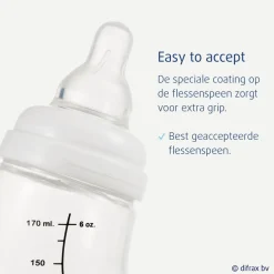 Difrax Natural 0+M S-Fles 2-Pak