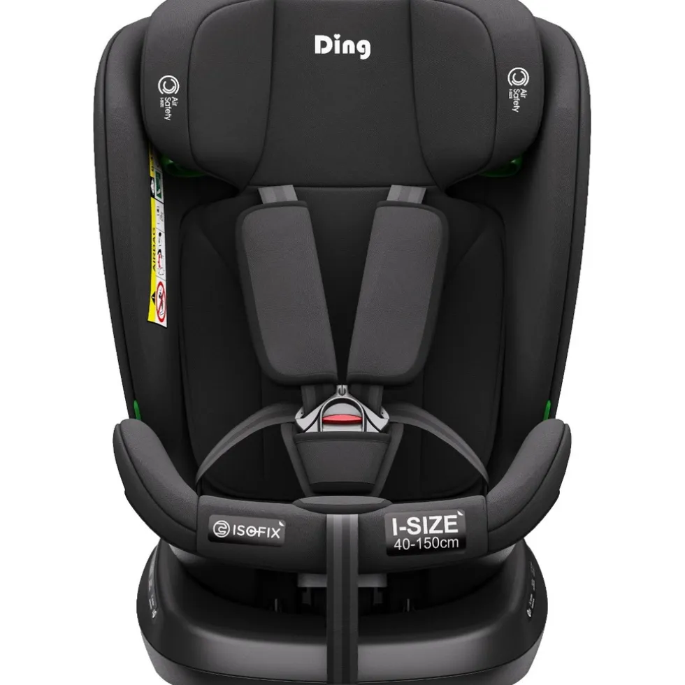 Ding Aiden Black 40-150 cm 360° i-Size Autostoel