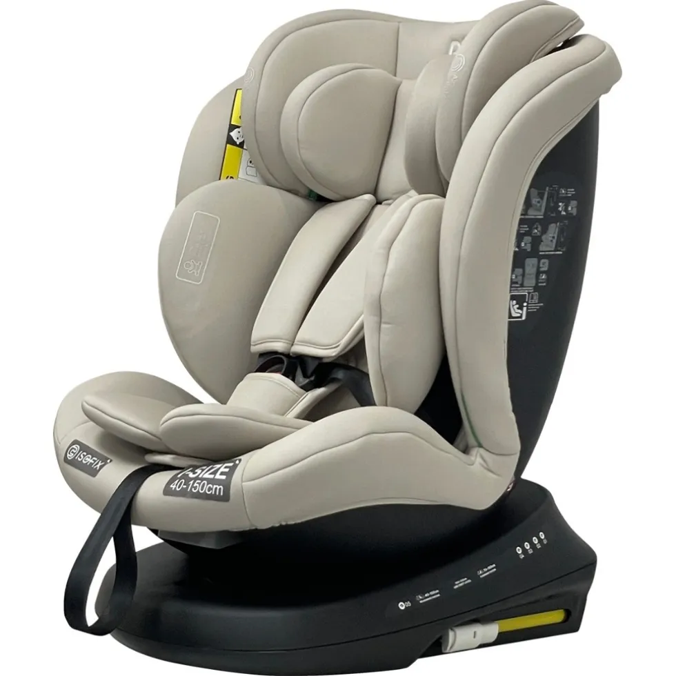Ding Aiden Sand 40-150 cm 360° i-Size Autostoel