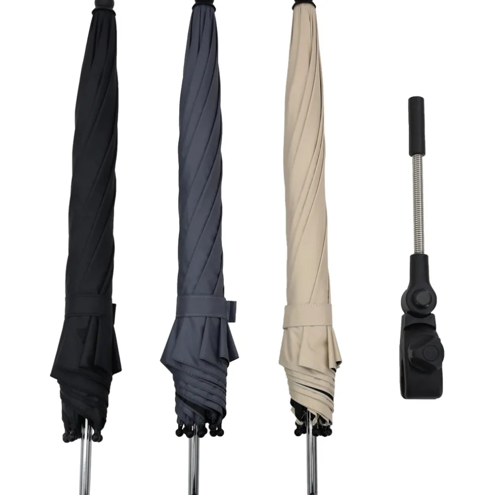 Ding Donkergrijs UV Buggy Parasol