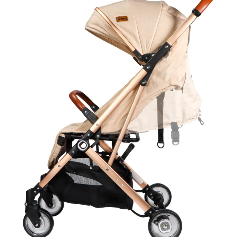 Ding Vivo Beige/Rose Wandelwagen