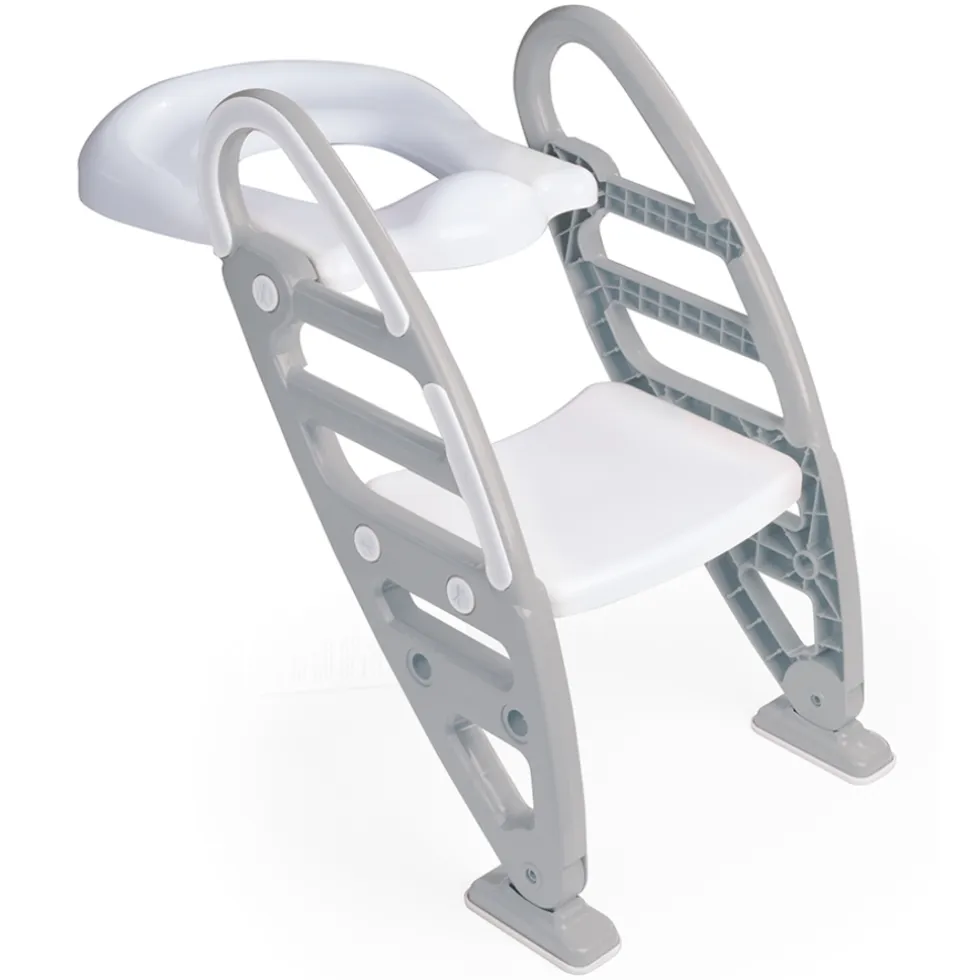 Dolu Grijs Toilettrainer met Trapje
