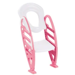 Dolu Roze Toilettrainer met Trapje