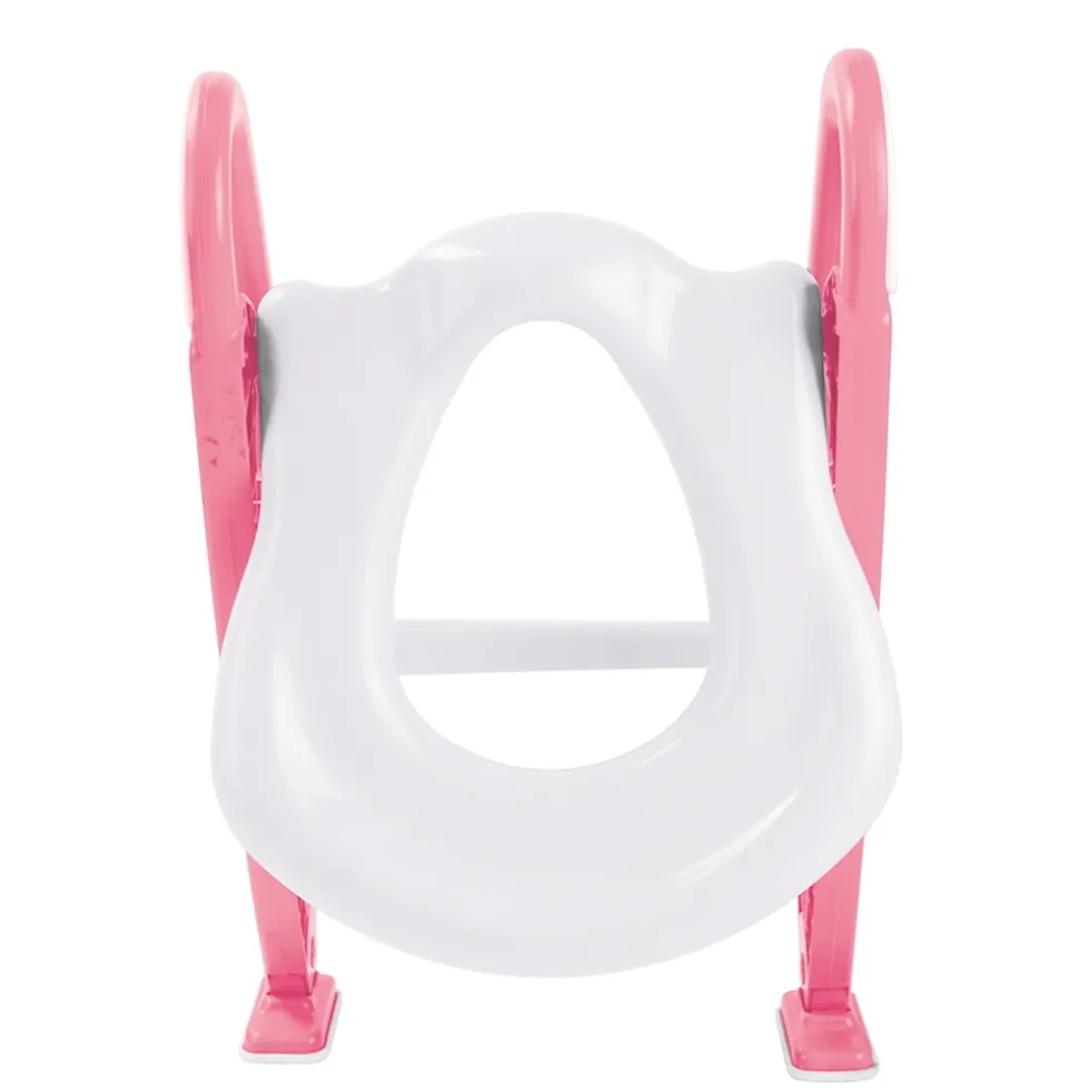 Dolu Roze Toilettrainer met Trapje