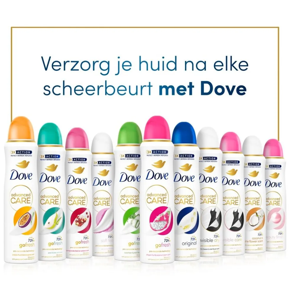 Dove Advanced Care Clean Touch Antitranspirant Deodorant Spray
