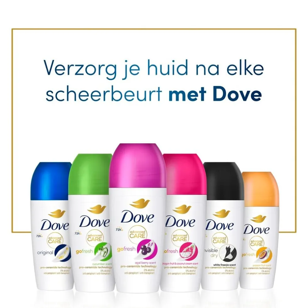 Dove Advanced Care Go Fresh Dragon Fruit & Coconut Cream Antitranspirant Deodorant Roller