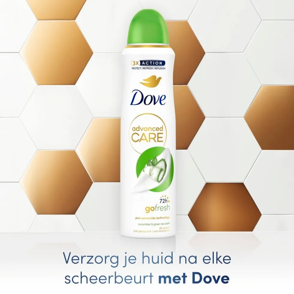 Dove Advanced Care Go Fresh Cucumber & Green Tea Antitranspirant Deodorant Spray