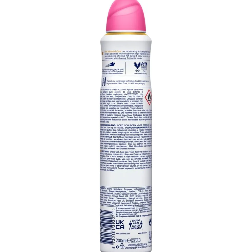 Dove Invisible Care Floral Touch Deodorant Spray