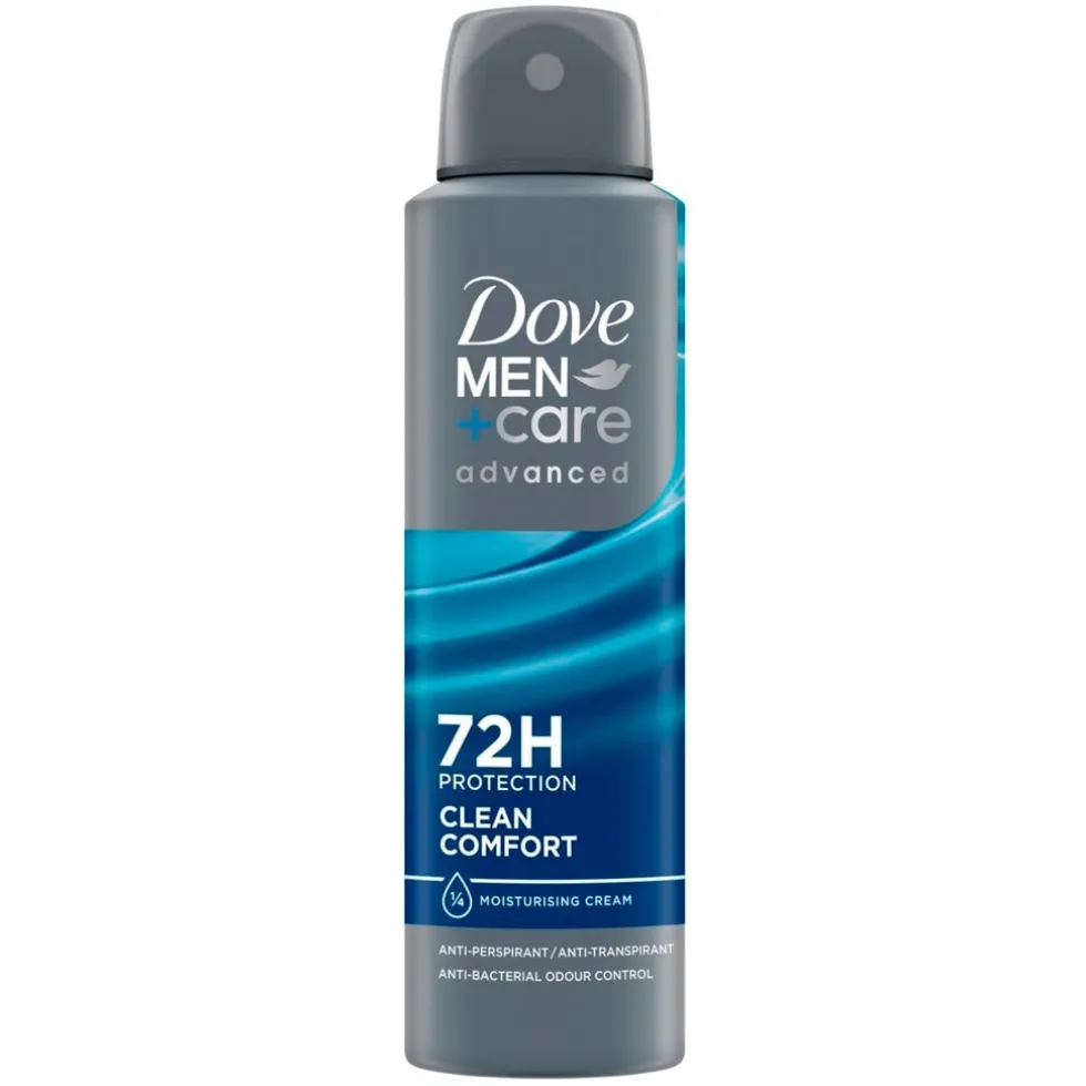 Dove Men+ Care Advanced Clean Comfort Antitranspirant Deodorant Spray