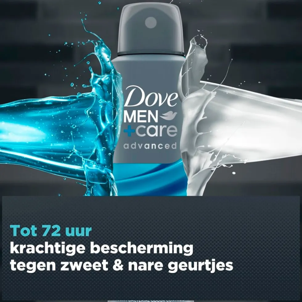 Dove Men+ Care Advanced Clean Comfort Antitranspirant Deodorant Spray