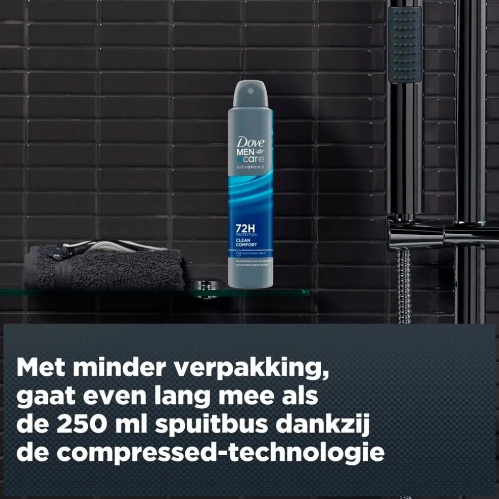 Dove Men+Care Advanced Clean Comfort Antitranspirant Spray