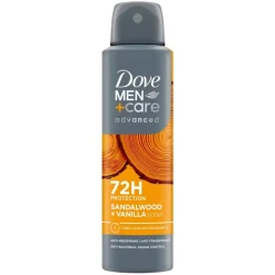 Dove Men+Care Advanced Sandelwood + Vanilla Antitranspirant Spray