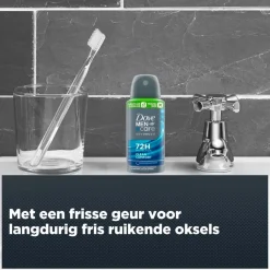 Dove Men+Care Clean Comfort Compressed Antitranspirant Spray
