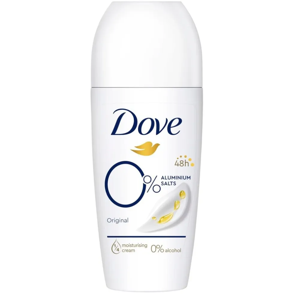 Dove Original 0% Aluminiumzouten Deodorant Roller