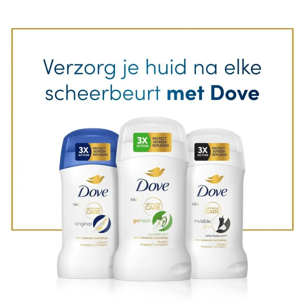 Dove Original 72h Antitranspirant Deodorant Stick