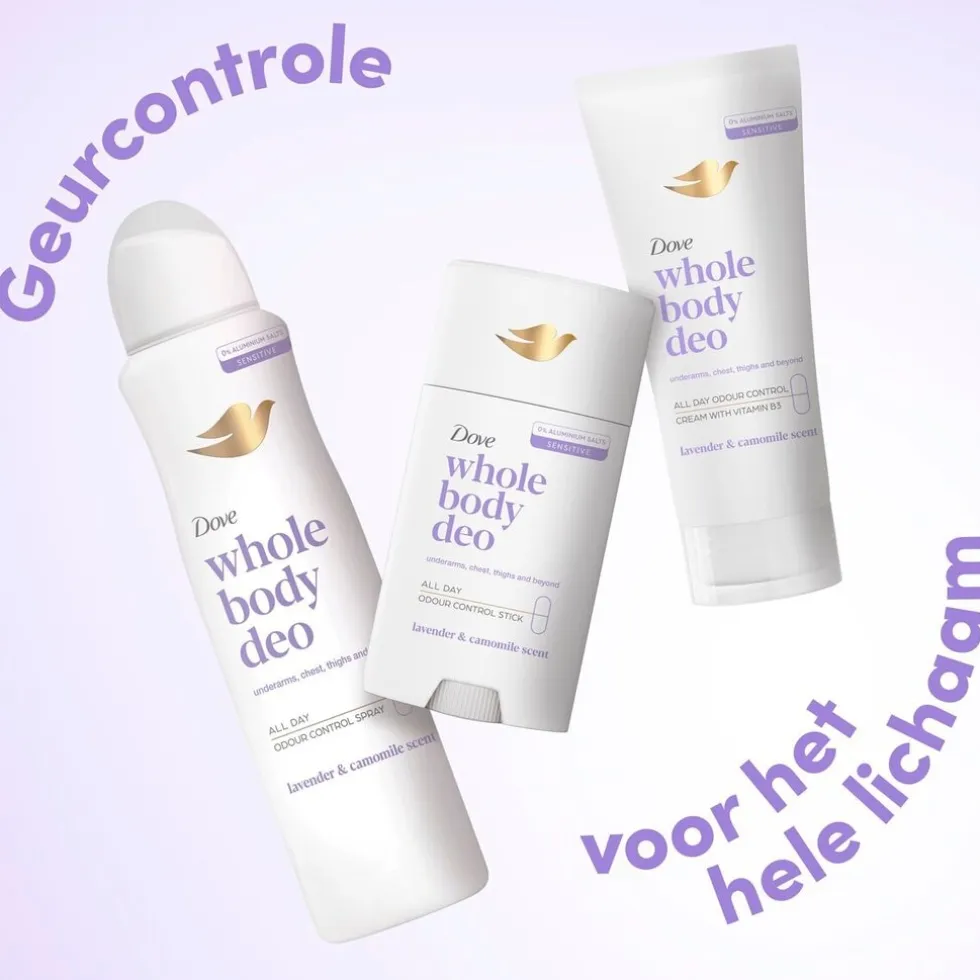 Dove Whole Body Lavender & Camomile Deodorant Stick