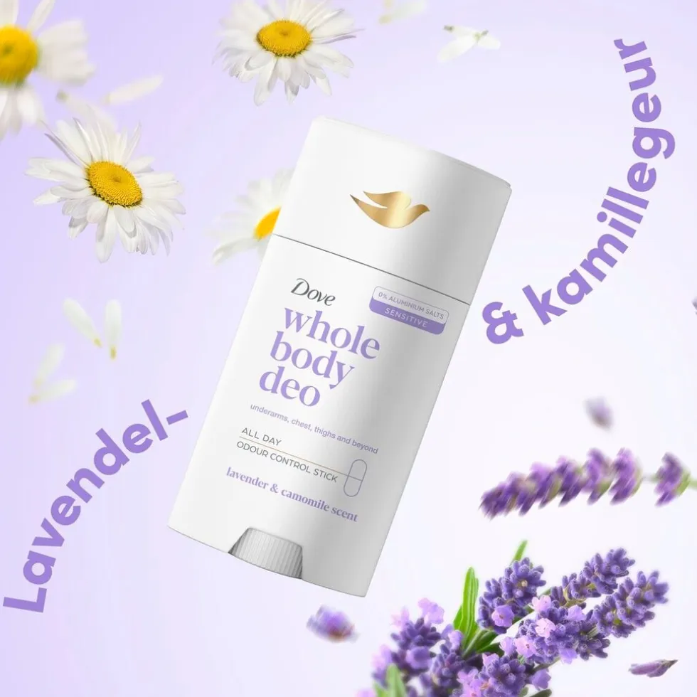 Dove Whole Body Lavender & Camomile Deodorant Stick