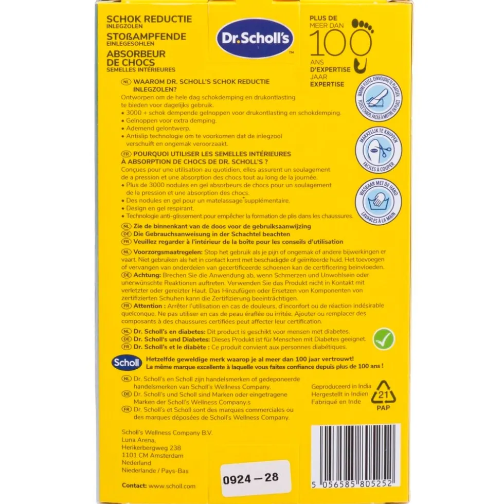 Dr. Scholl's Schokreductie Inlegzolen