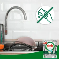 Dreft Platinum All-in-One Vaatwascapsules