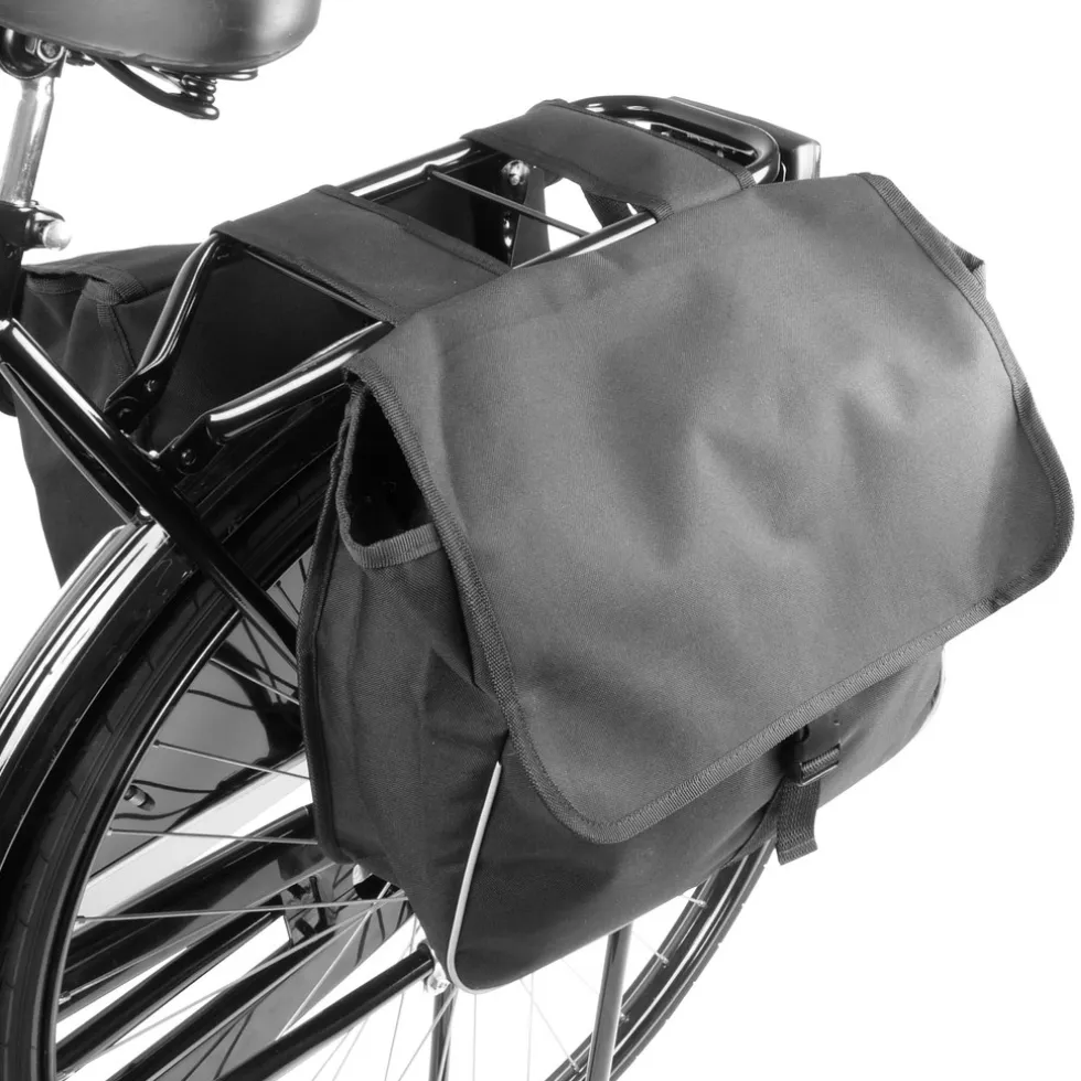 Dresco Dubbele Fietstas Basic Shopper 26 Liter