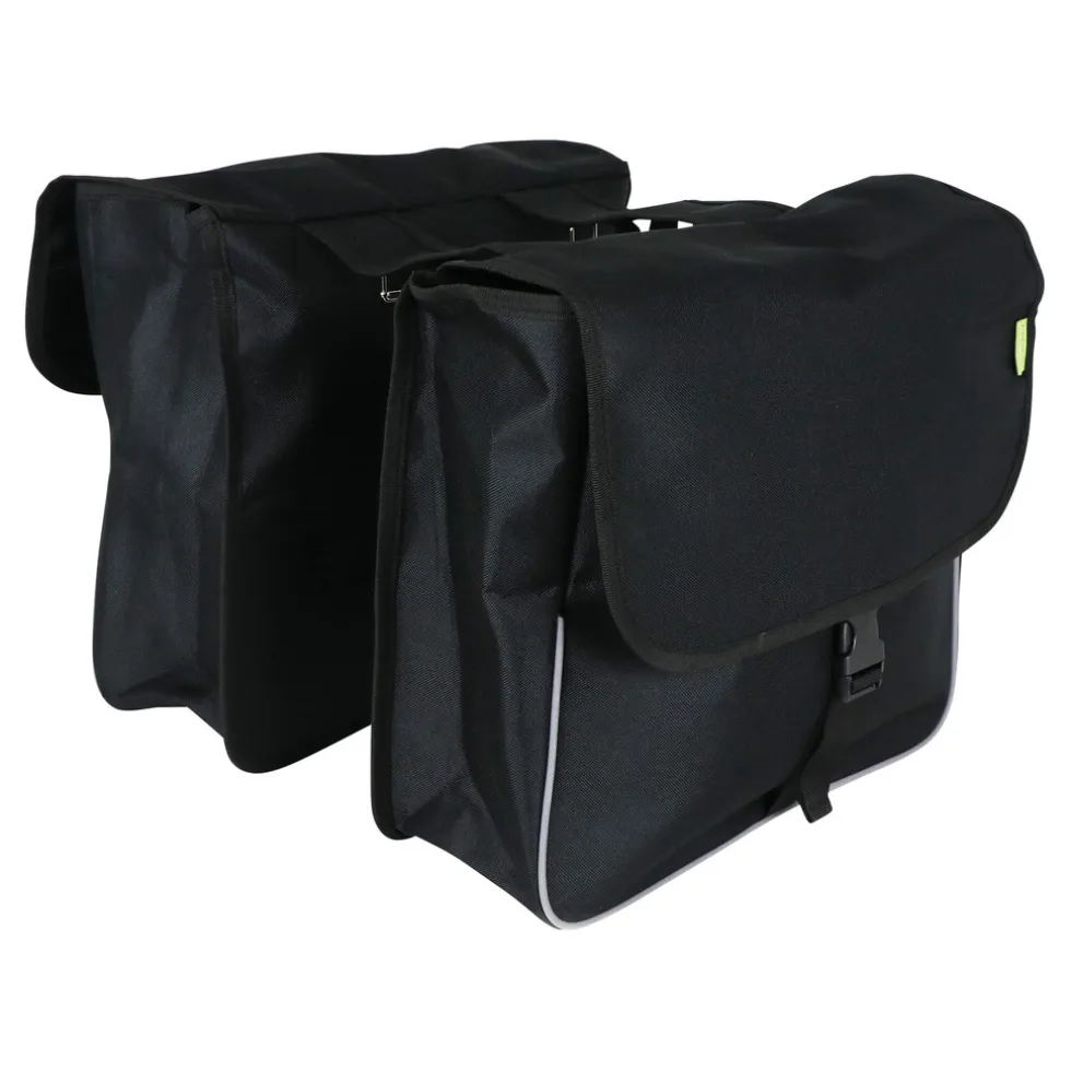 Dresco Dubbele Fietstas Basic Shopper 32 Liter