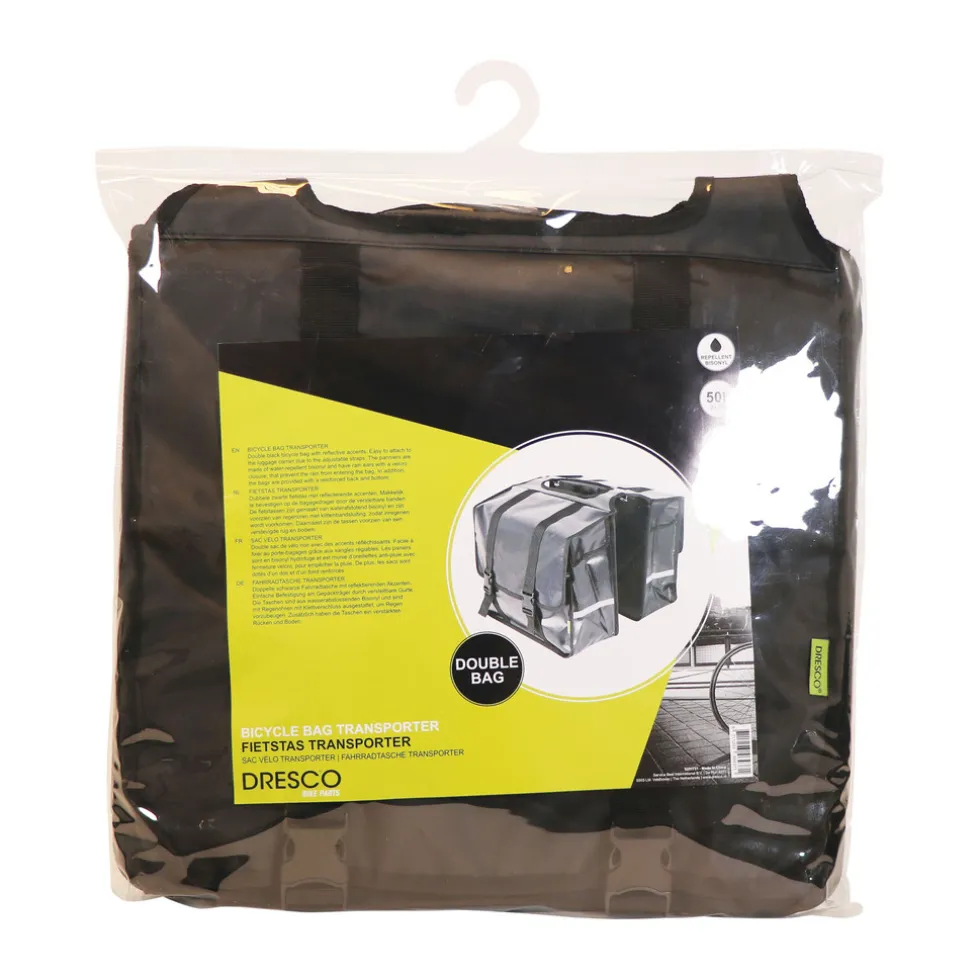 Dresco Dubbele Fietstas Transporter 50 Liter