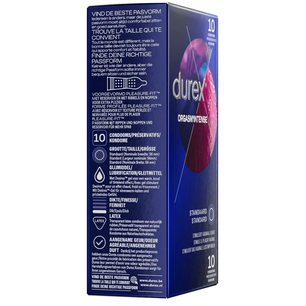 Durex Orgasm' Intense Condooms