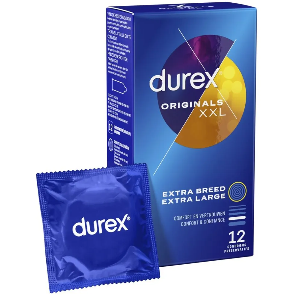 Durex Originals XXL Condooms