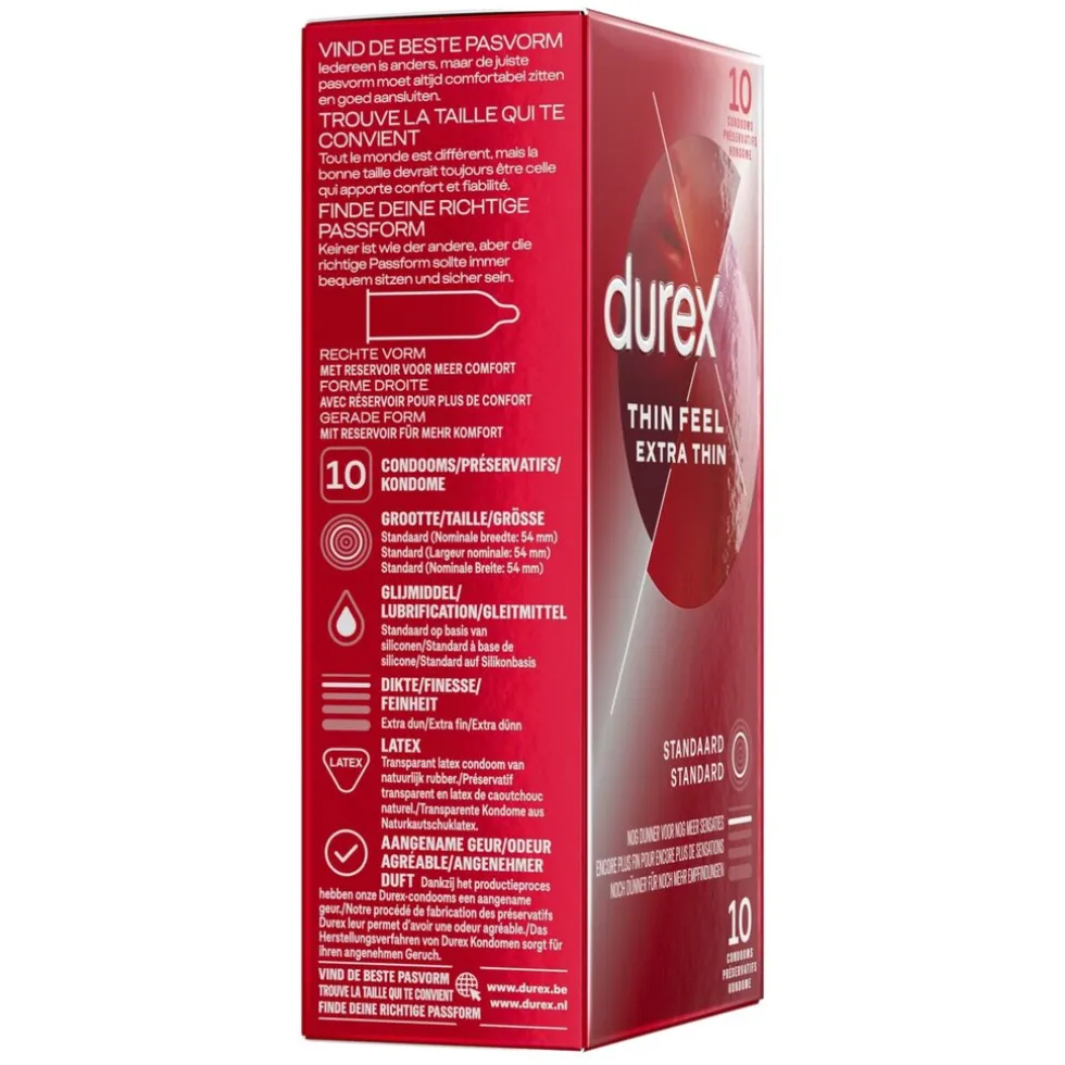 Durex Thin Feel Extra Thin Condooms