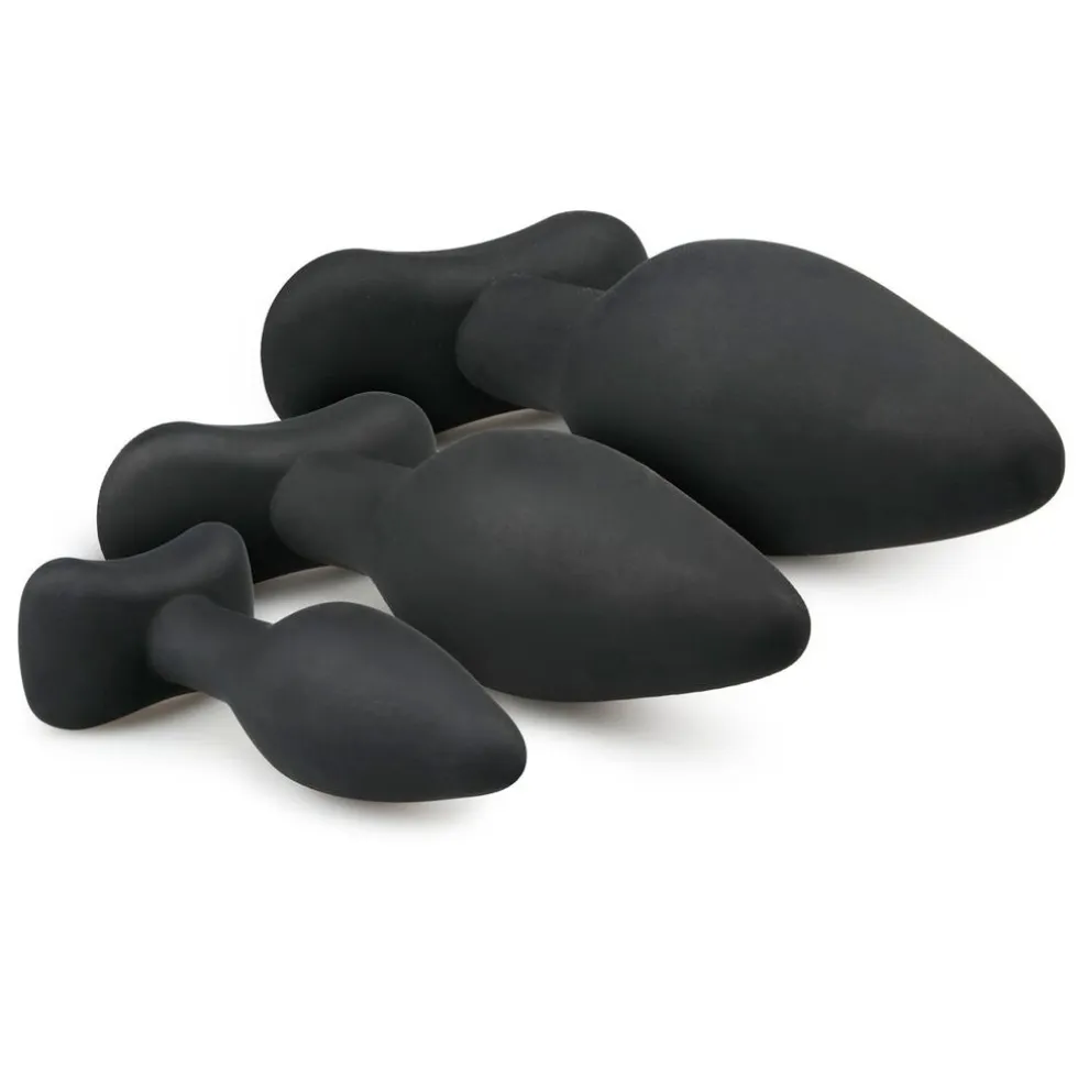 EasyToys Anal Collection Siliconen Buttplugsetje