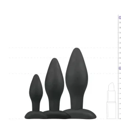 EasyToys Anal Collection Siliconen Buttplugsetje