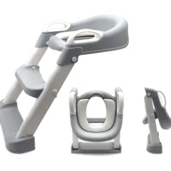 Eco Toys Grijs Toilettrainer met Trapje
