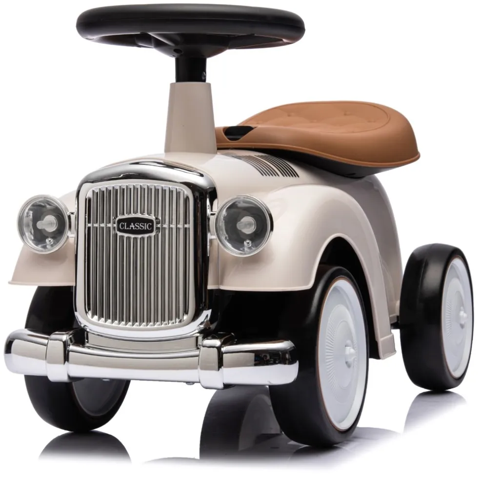 Eco Toys Retro Wit Loopauto