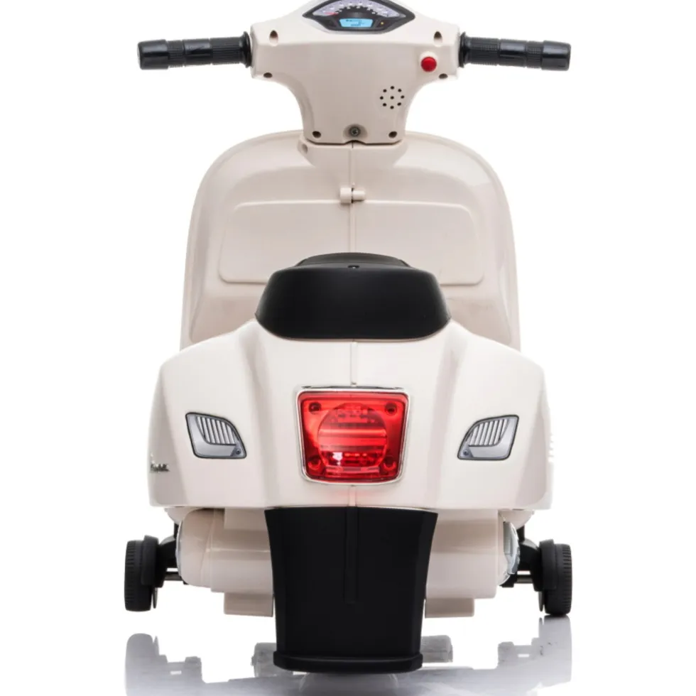 Eco Toys Wit 1,5-3 jaar Elektrische Vespa Scooter