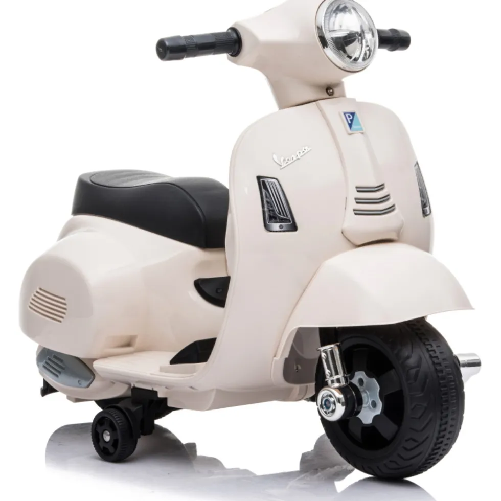 Eco Toys Wit 1,5-3 jaar Elektrische Vespa Scooter