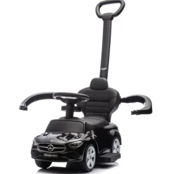 Eco Toys Wit Mercedes Benz Loopauto met Duwstang